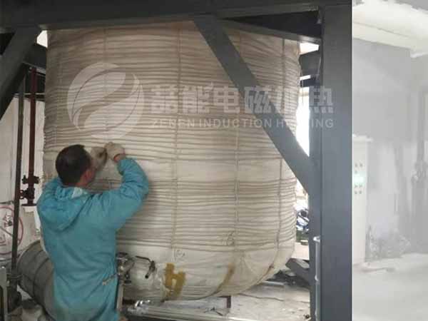 不銹鋼反應(yīng)釜電磁加熱