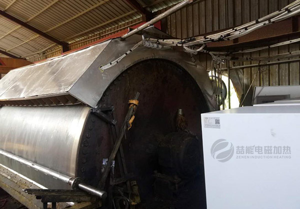 電磁滾筒加熱裝置實(shí)例圖