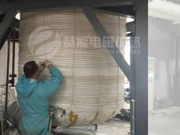 反應(yīng)釜電磁加熱器改造